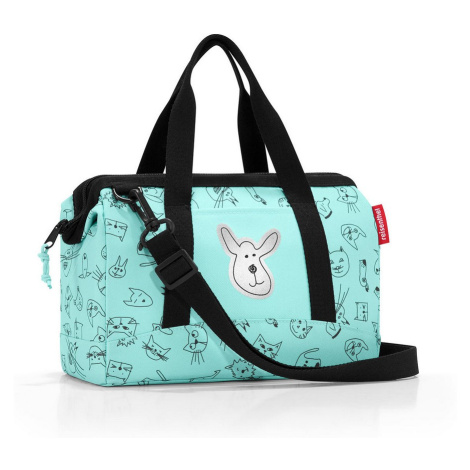 Cestovná taška Reisenthel Allrounder XS kids Cats and dogs mint