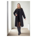 90660 Dewberry Women Coat-BLACK