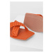 Kožené šľapky Answear Lab Dámske, oranžová farba