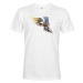 Pánské tričko s úžasnou potlačou papagája - skvelý darček na narodeniny