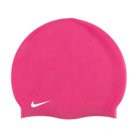 Plavecká čiapka NIKE SWIM SOLID SILICONE CAP PINK PRIM-PINK PRIM