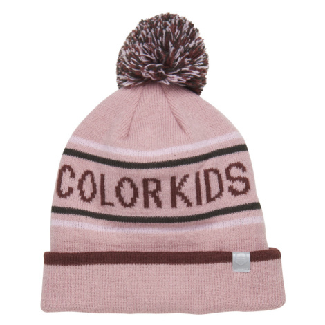 COLOR KIDS-Hat logo CK, zephyr Červená 52cm