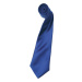 Premier Workwear Pánska saténová kravata PR750 Marine Blue -ca. Pantone 281