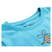 Alpine Pro Naturo Detské bavlnené tričko KTSA423 tyrkysová