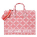 MICHAEL Michael Kors Shopper 'GIGI'  lososová / červená / biela