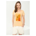 Volcano T-Shirt T-Coktail L02307-S23 Papaya