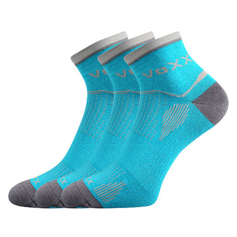 VOXX Sirius tyrkysové ponožky 3 páry 114982