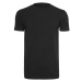 Build Your Brand Pánske tričko s okrúhlym výstrihom BY004 Black