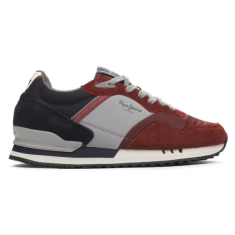 Pepe Jeans Sneakersy PMS30989 Hnedá