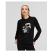 Mikina Karl Lagerfeld Ikonik 2.0 Rs Sweatshirt Black