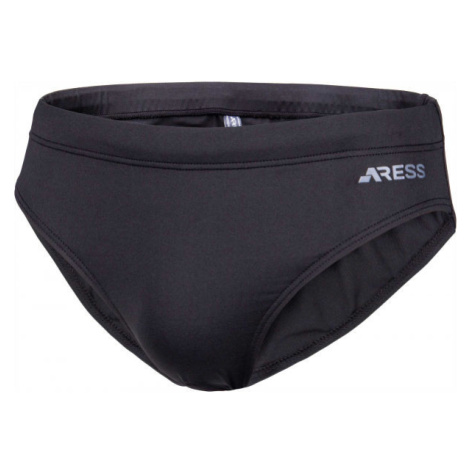 Aress STITCH Pánske slipové plavky, čierna, veľkosť