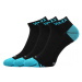 Voxx Bojar Unisex športové ponožky - 3 páry BM000002061700101412 čierna