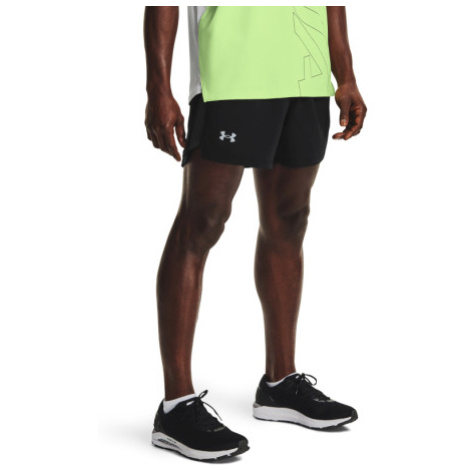 Pánske bežecké kraťasy UNDER ARMOUR UA LAUNCH 5 inch SHORT-BLK