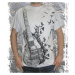 tričko ALISTAR Gibson&Crows biela