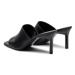 Calvin Klein Šľapky Heel Mule 70 Lth HW0HW01948 Čierna