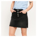 CALVIN KLEIN JEANS W Mid Rise Mini Skirt Black