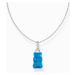 Thomas Sabo KE2209-052-1-L45V Silver chain with blue Goldbears pendant