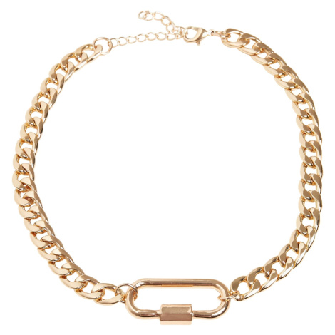 Necklace with clasp - gold color Urban Classics