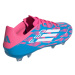 Pánske futbalové kopačky outdoorové ADIDAS F50 League M FG solar blue cloud white solar pink