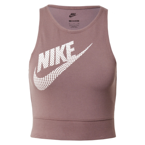 Nike Sportswear Top  svetlofialová / biela