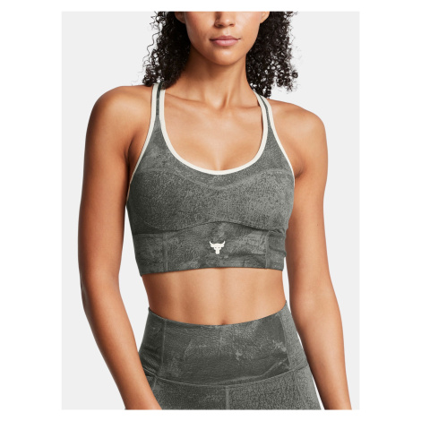 Under Armour Women's Pjt Rck LG LL Infty Pt Bra-GRN