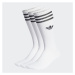 Ponožky ADIDAS ORIGINALS 3 PACK-HIGH CREW SOCK- WHITE