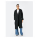 Koton Trench Coat Double Breasted Long Pocket