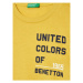 United Colors Of Benetton Tričko 3I1XC103J Žltá Regular Fit
