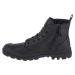 ČIERNE KOŽENÉ ČLENKOVÉ TOPÁNKY PALLADIUM PAMPA ZIP LTH ESS 76888-008-M