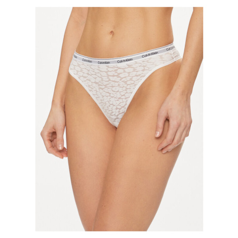 Calvin Klein Underwear Stringové nohavičky 000QD5051E Biela