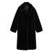 MANGO Zimný kabát 'Chilly'  čierna