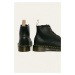 Členkové topánky Dr. Martens Vegan 101 23984001-Black, dámske, čierna farba, na plochom podpätku