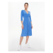 Lauren Ralph Lauren Každodenné šaty 250769904025 Modrá Regular Fit