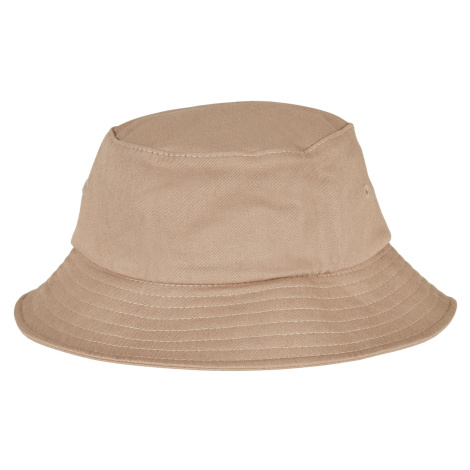 Children's Khaki Beanie Flexfit Cotton Twill Bucket