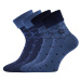 Ponožky LONKA® Frotana moon blue 2 páry 117865