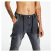 Kalhoty Urban Classics Denim Cargo Jogging Pants Real Black Washed