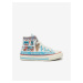 Blue and White Kids' Ankle Patterned Converse Sweet Scoops Sneakers - Boys
