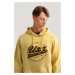 MIKINA GANT USA HOODIE LIGHT MUSTARD YELLOW