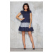 Infinite You Woman's Dress M038 Navy Blue