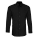 Premier Workwear Pánska košeľa s dlhým rukávom PR204 Black