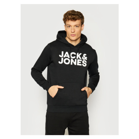 Jack&Jones Mikina Corp Logo 12152840 Čierna Regular Fit Jack & Jones