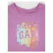 Detské tričko s logom GAP Fialová