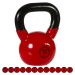 32903  MOVIT Kettlebell 32903 Činka 14 kg s vinylovým potahem