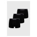 Boxerky Lacoste (3-pak) 5H3389-NUA, pánske, čierna farba