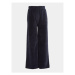 Tommy Hilfiger Teplákové nohavice KG0KG07409 M Tmavomodrá Wide Leg