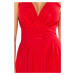 Krásne spoločenské šaty Bona - červené 166-2