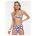 Light purple women's polka dot bikini bottoms Trendyol - Women