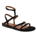 Kurt Geiger Sandále Hampton Flat Gladiator 2029600209 Čierna