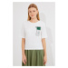 Bigdart 911 Printed Knitted Basic T-Shirt - Green