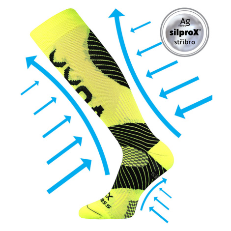 VOXX kompresné ponožky Protect neon yellow 1 pár 111991